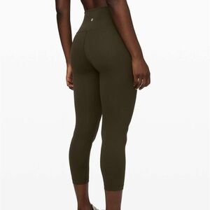 COPY - Lululemon Wunder Under Crop High-Rise Full-On Luxtreme 23" Sz 10